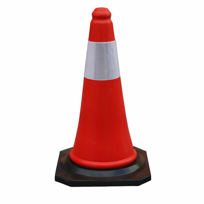 Cono de señalización pequeño de 50cm.