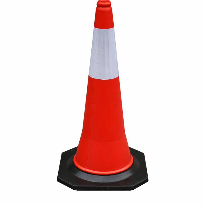 Cono de señalizacion grande de 75cm.